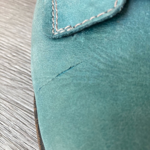 DROMEDARIS KARA BOOT TEAL REAL LEATHER (WOMEN'S) (39) made in Portugal - Picture 15 of 15